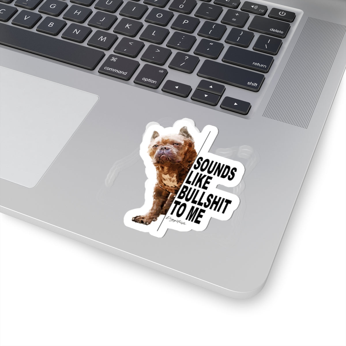 “NOPE” French Bulldog Stickers – Cute Dog Lover Gift & Laptop Decor