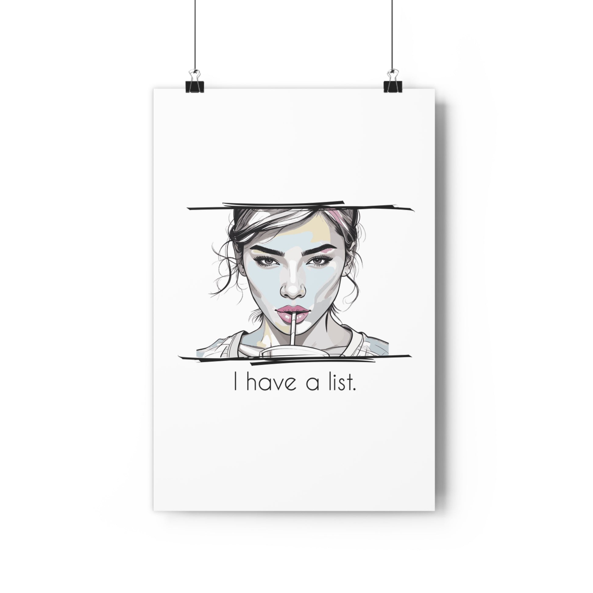 Motivational Giclée Art – Bold Portrait & Modern Home Décor