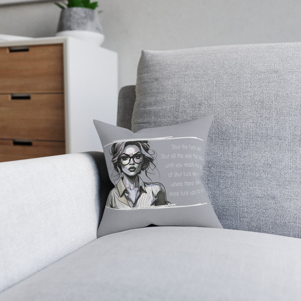 Sassy Throw Pillow – Unique Gift & Fun Home Accent