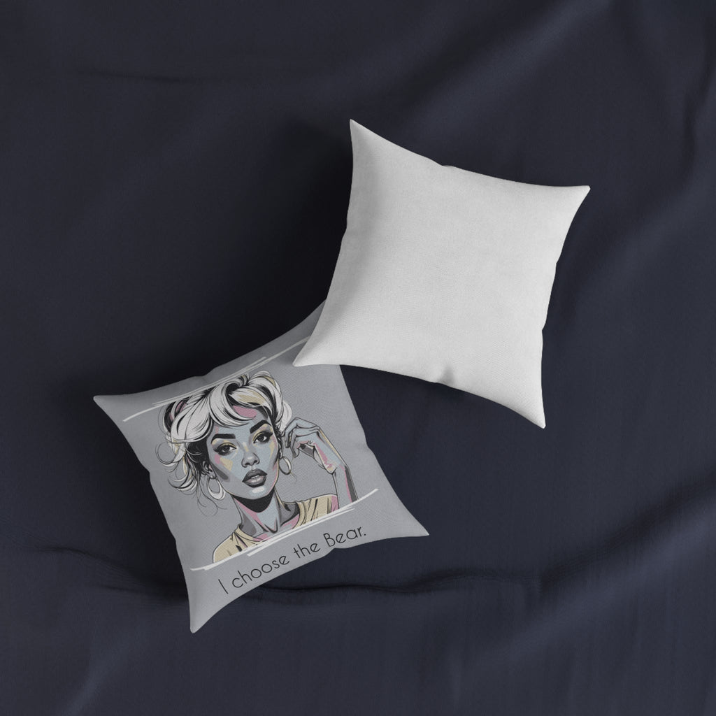 Cozy Bear Pillow – Modern Décor & Animal Lover Gift