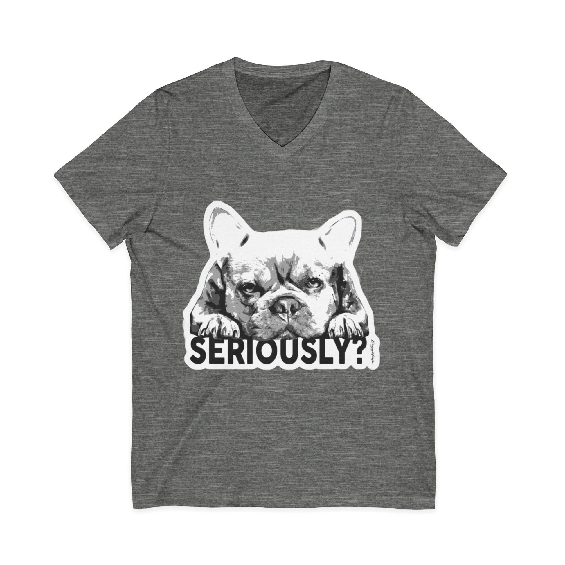 Funny Dog Shirt – “Who’s a Good Boy?” Unisex V-Neck Gift