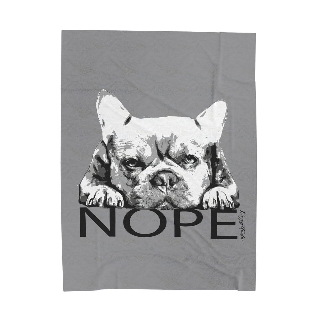 Dog Lover Plush Blanket – Cozy Velveteen Throw & Perfect Gift Idea