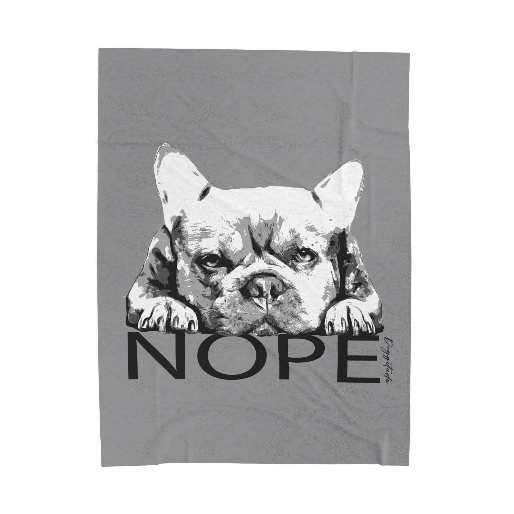 Dog Lover Plush Blanket – Cozy Velveteen Throw & Perfect Gift Idea